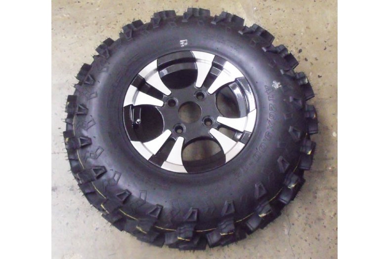 26X10-12 6PR/TL P376R | LU043456 Колесо в сборе (шина AT26x10-12 (FORSAGE P376) диск12х7.5 алюм),прав., для квадроцикла Leopard 600Y